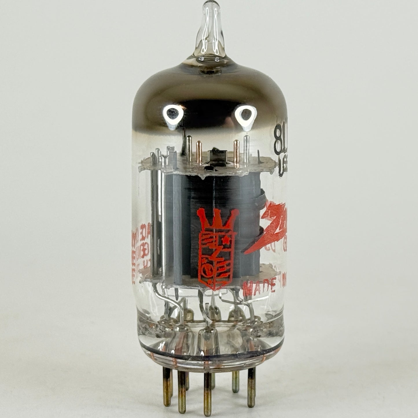 (1) Tested Zenith 8LT8 Tube with Box Date Code 835 Twin Diode Vacuum Tube
