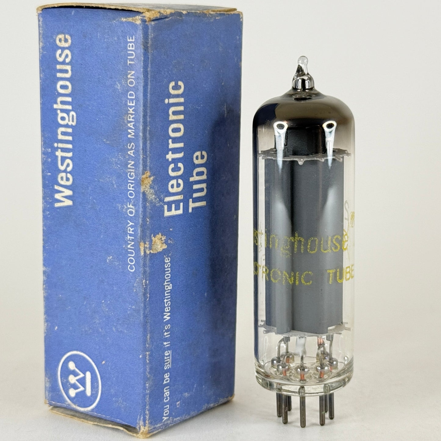 (1) Tested Westinghouse 25C5 Tube with Box Date Code 72-52 Beam Power Tube