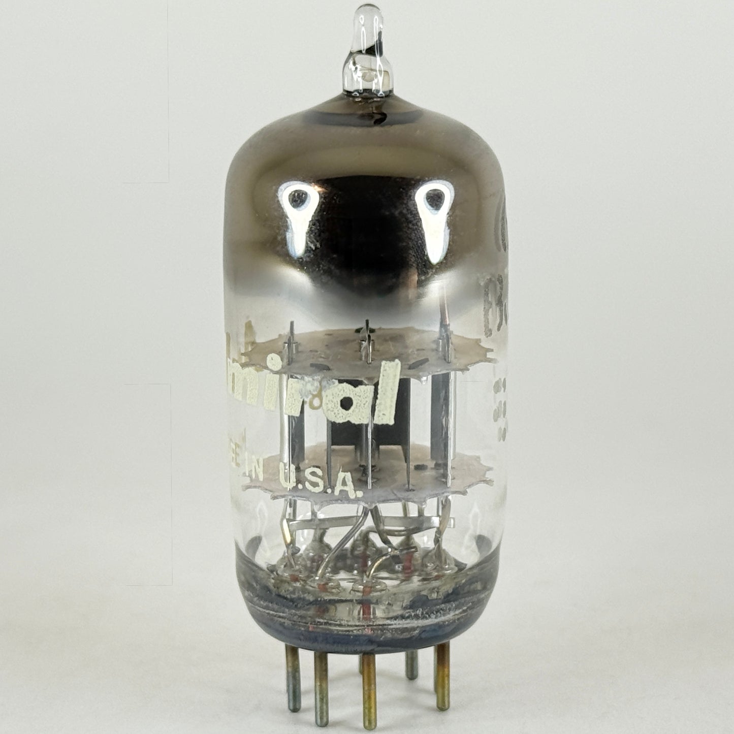 (1) Tested Admiral 6BJ7 Tube with Box Code 57-48 Triple Diode Vacuum Tube