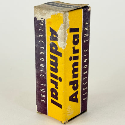 (1) Tested Admiral 6BJ7 Tube with Box Code 57-48 Triple Diode Vacuum Tube