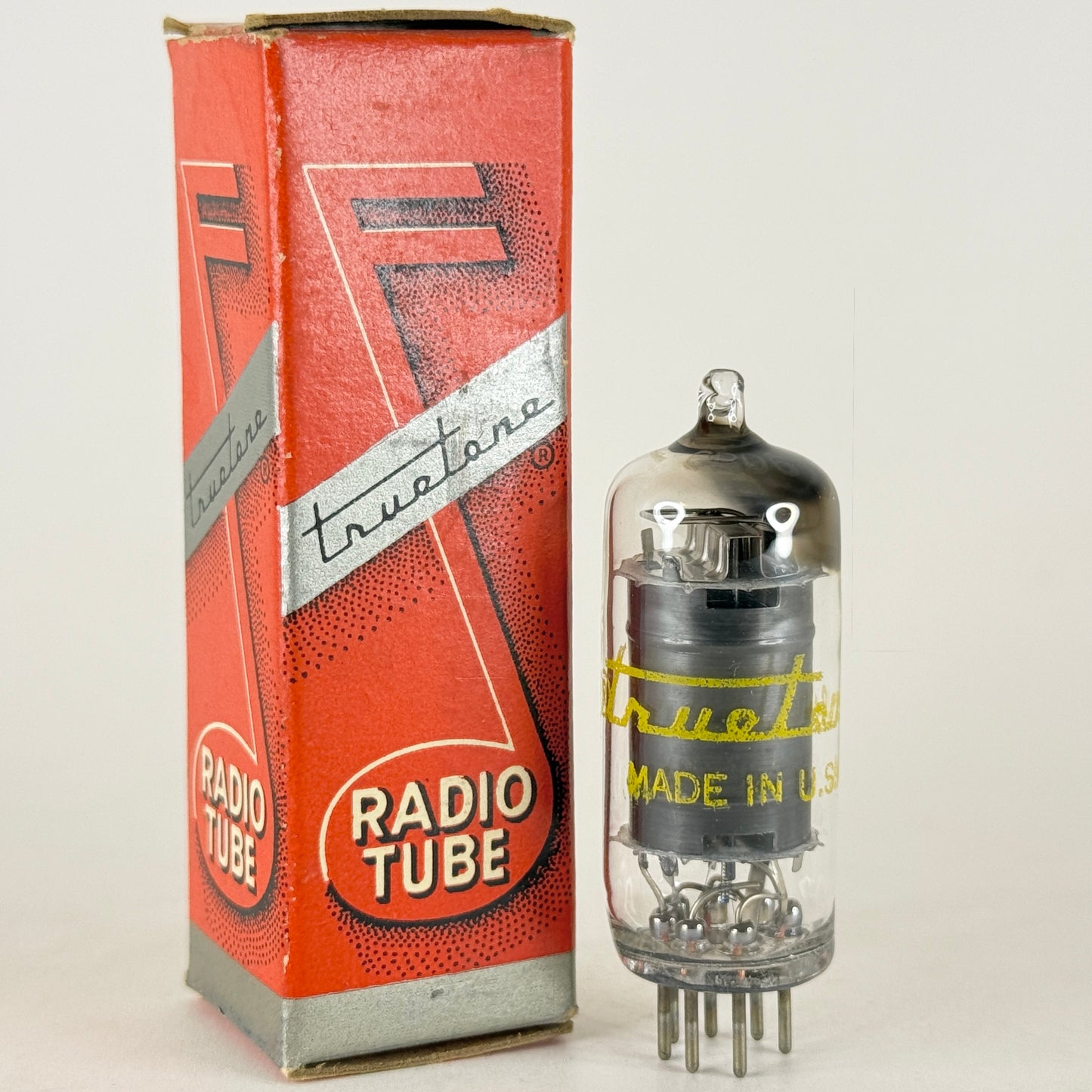 (1) Tested Truetone 6BD6 Tube with Box Code 322 Remote Cutoff Pentode Tube