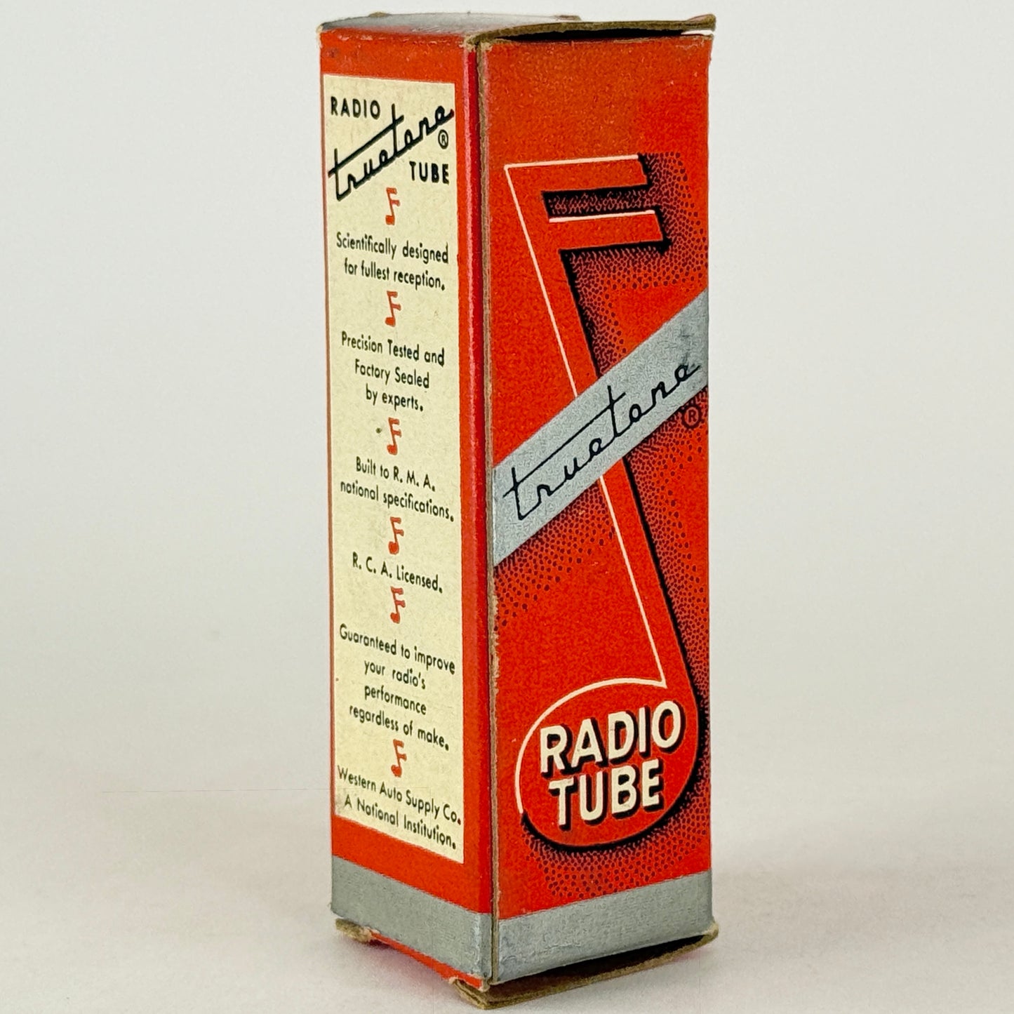 (1) Tested Truetone 6BD6 Tube with Box Code 322 Remote Cutoff Pentode Tube