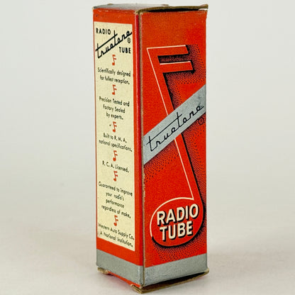 (1) Tested Truetone 6BD6 Tube with Box Code 322 Remote Cutoff Pentode Tube