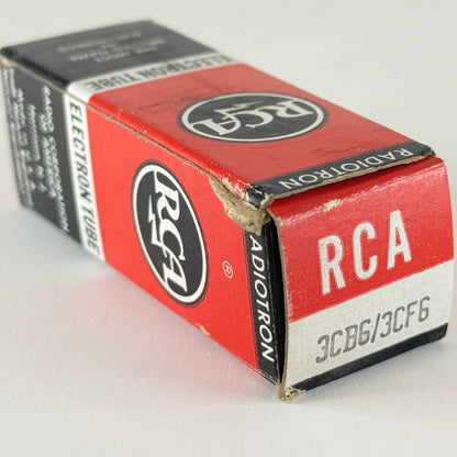 (1) Tested RCA 3CB6 3CF6 Tube with Box Date Code MP Pentode Vacuum Tube