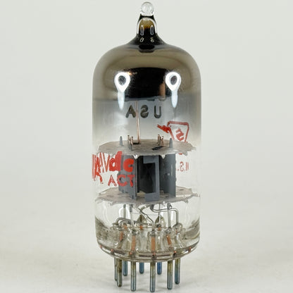 (1) Tested Sylvania 6BC8 Tube Red Letters with Box Date Code dc ACT Twin Triode