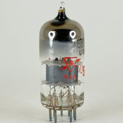 (1) Tested Sylvania 6BC8 Tube Red Letters with Box Date Code dc ACT Twin Triode