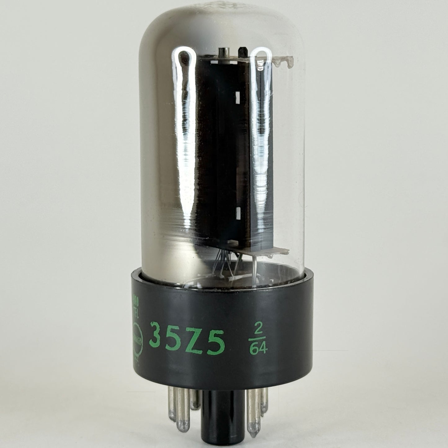 (1) Tested Strong Rad Tel 35Z5GT Tube Code 2-64 Half Wave Rectifier Vacuum Tube