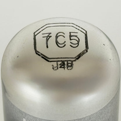 (1) Tested Very Strong GE 7C5 Tube Loktal Tube Beam Power Loctal Vacuum Tube
