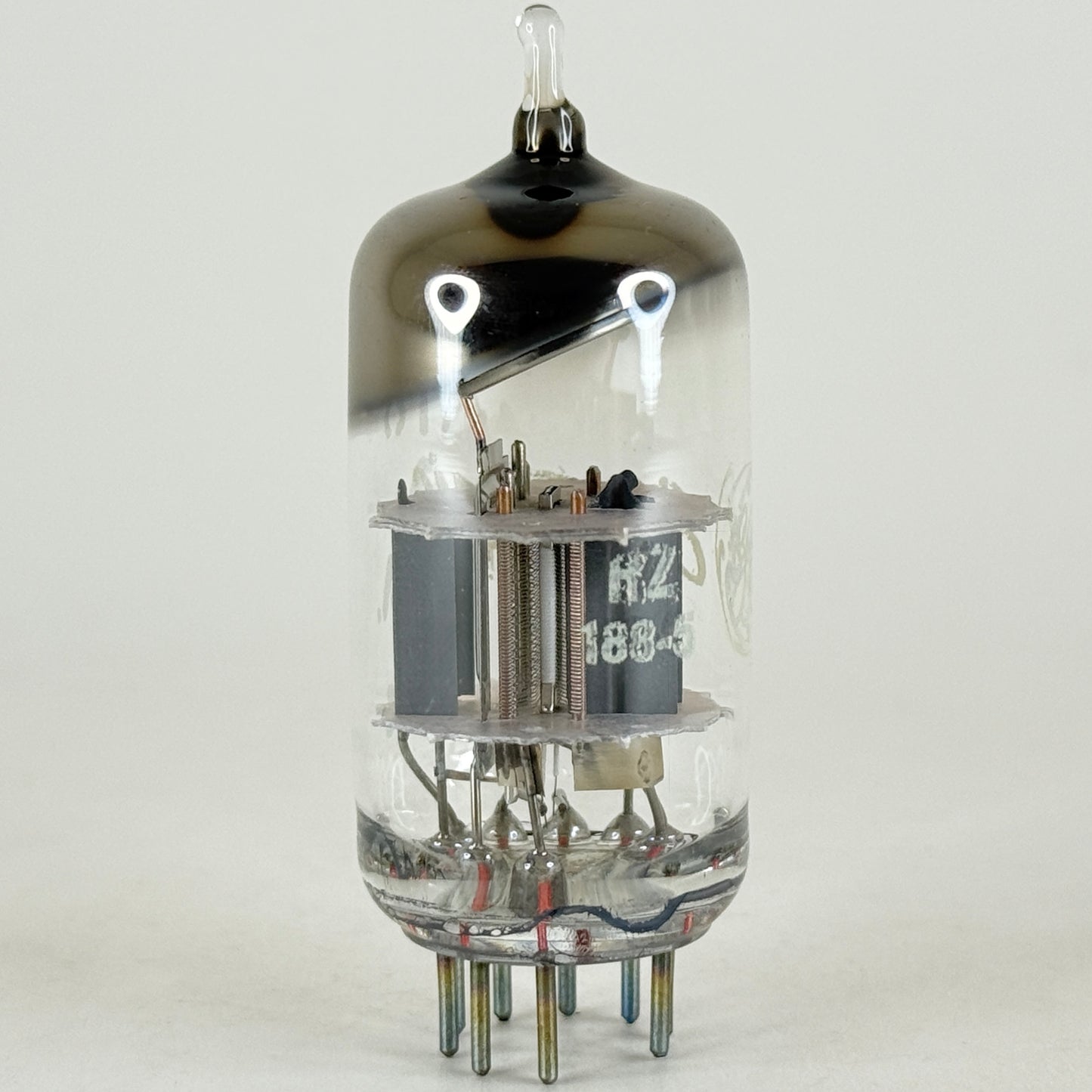 (1) Tested GE 6AT8A Tube with Box Date Code HZ Triode Pentode Converter Tube