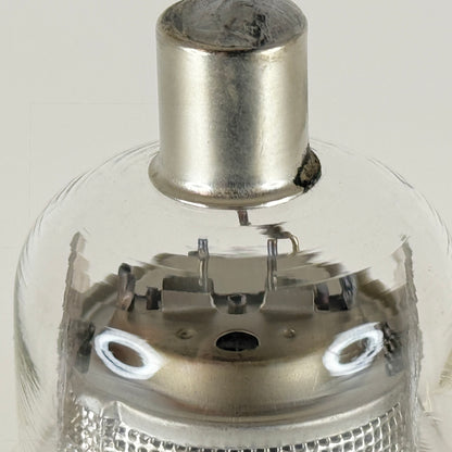 (1) Tested GE Type 77 Tube Date Code 0-43 Triple Grid Detector Amplifier Tube