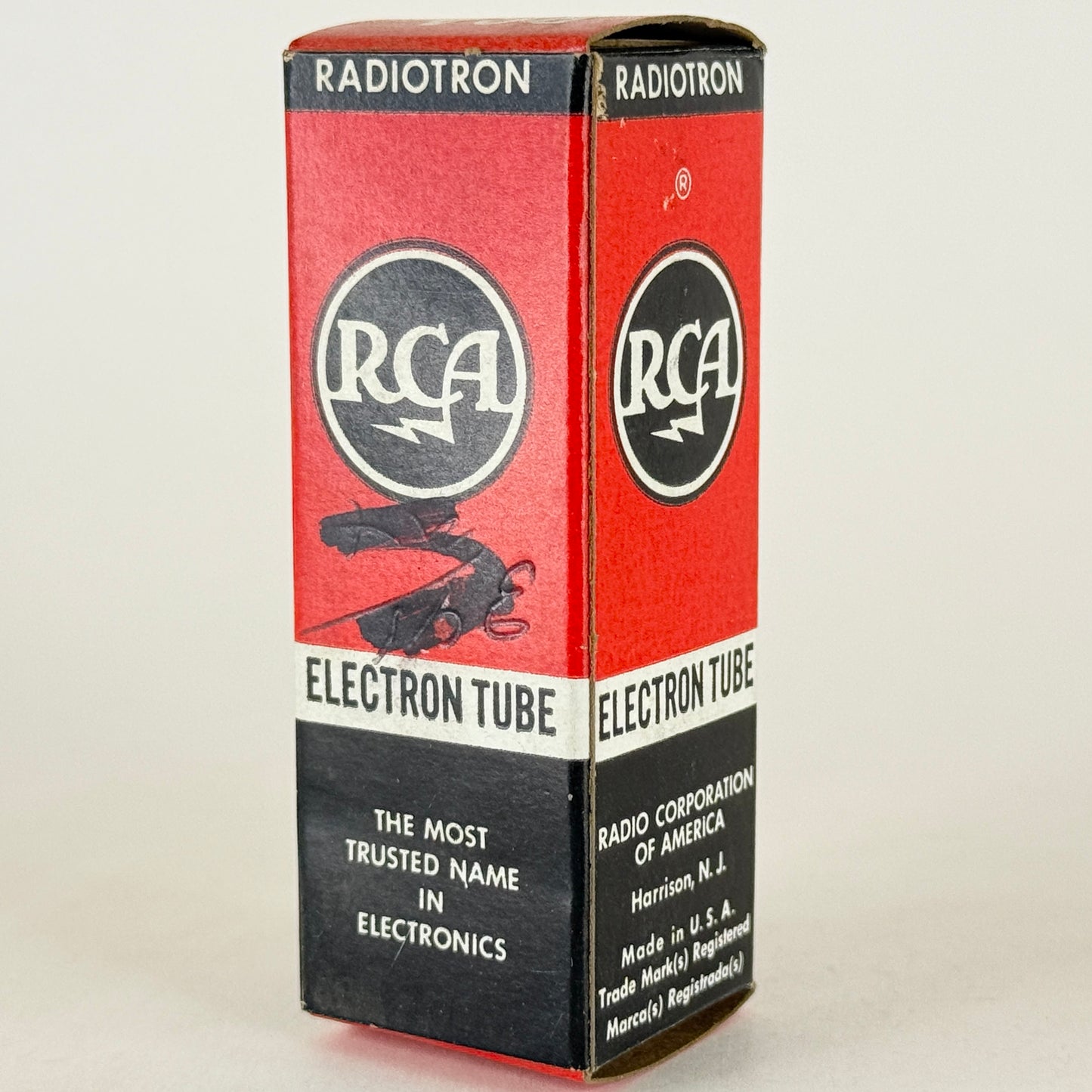 (1) Tested RCA 6BN8 Tube with Box Date Code CE Twin Diode High Mu Triode Tube