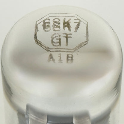 (1) Tested FoMoCo 6SK7GT Tube Code 113C Vintage Ford Motor Company Pentode Tube