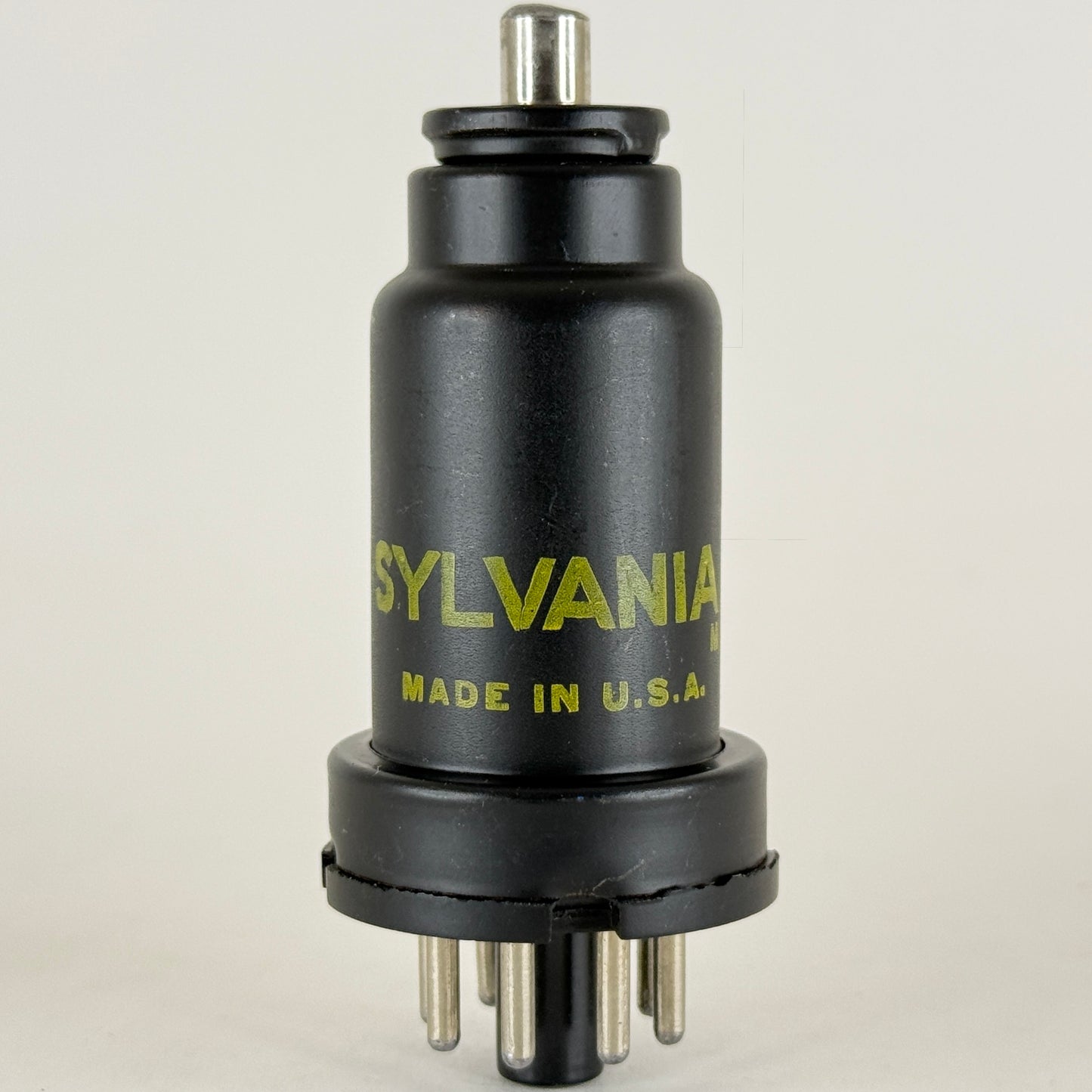(1) Tested Sylvania 12C8 Tube Code 2S Twin Diode Remote Cutoff Pentode Tube