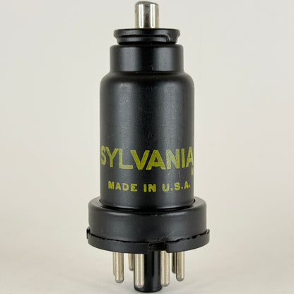 (1) Tested Sylvania 12C8 Tube Code 2S Twin Diode Remote Cutoff Pentode Tube