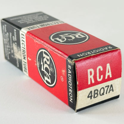(1) Tested RCA 4BQ7A Tube with Box Date Code MH 4BQ7 A Twin Triode Vacuum Tube