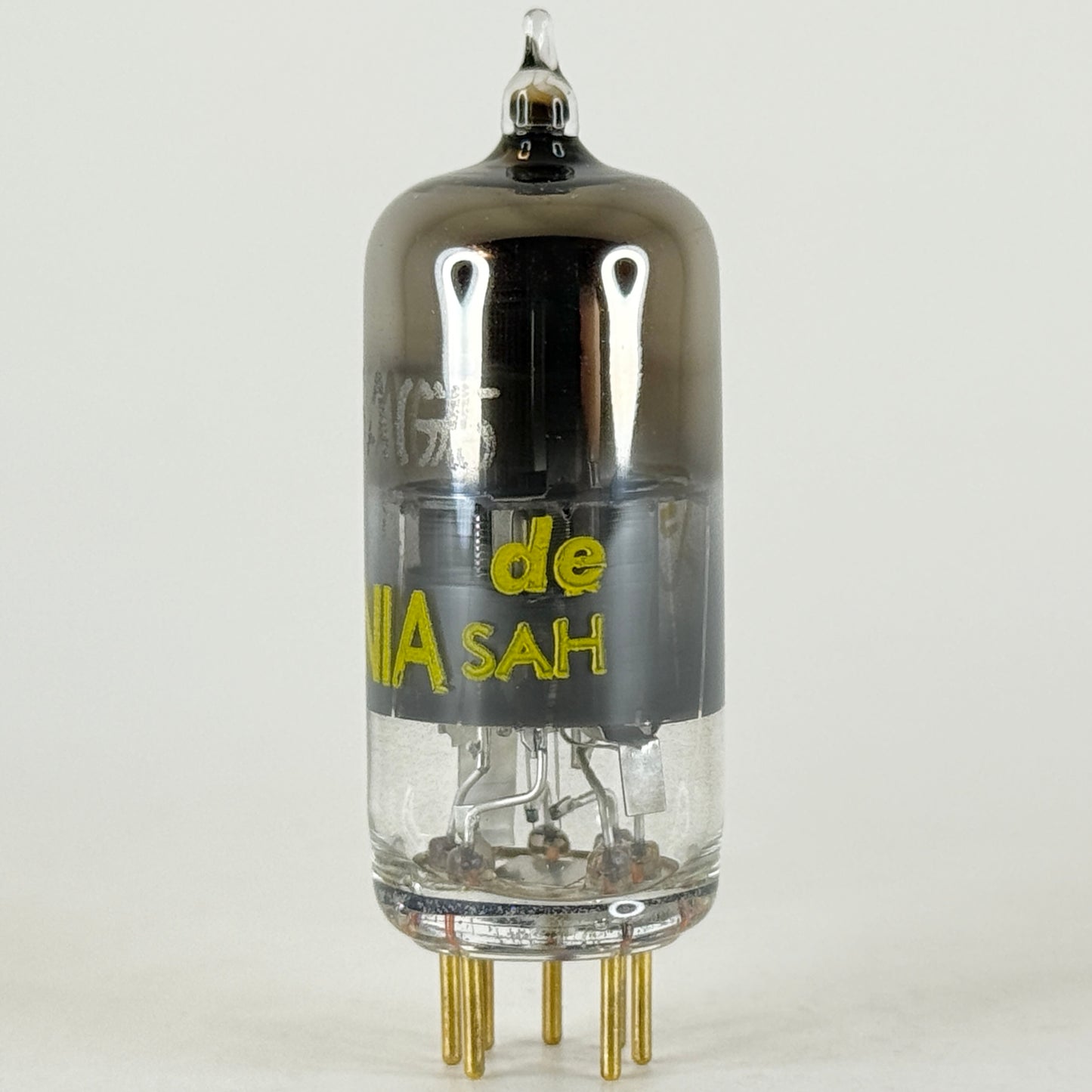 (1) Tested Sylvania 6AG5 Tube with Gold Pins Code de SAH Sharp Cutoff Pentode