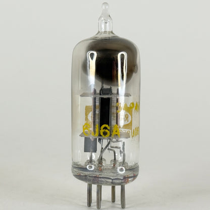 (1) Tested Raytheon 6J6A Tube with Box Japan Code U16 6J6 A Twin Triode Tube