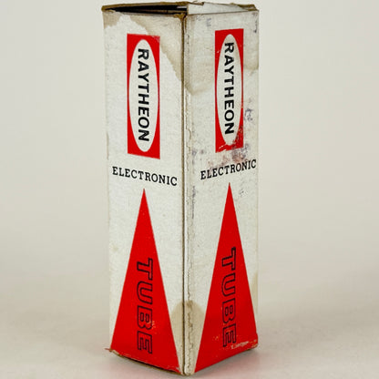 (1) Tested Raytheon 6J6A Tube with Box Japan Code U16 6J6 A Twin Triode Tube