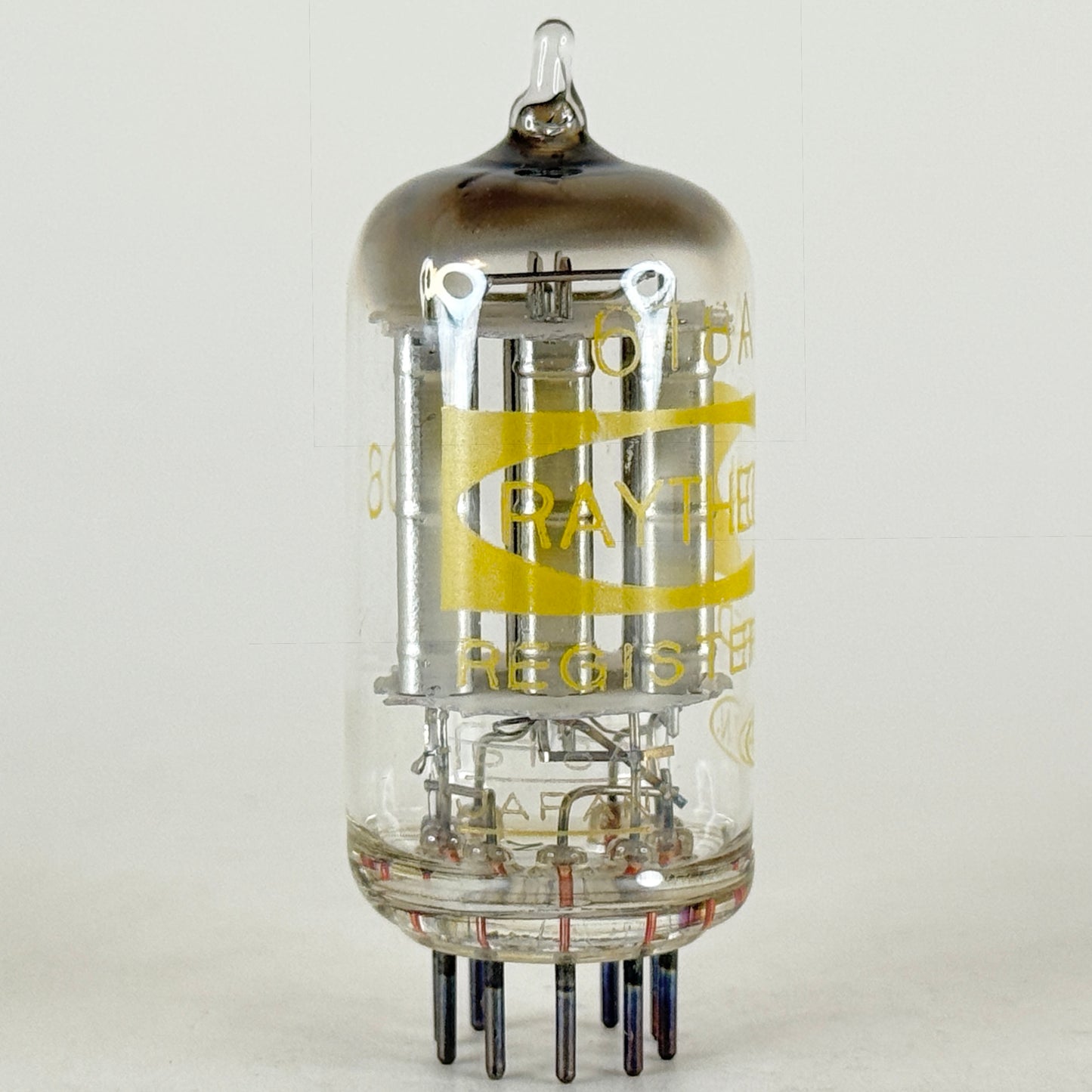 (1) Tested Raytheon 6T8A Tube and Box Japan Code Q08 Triple Diode High Mu Triode