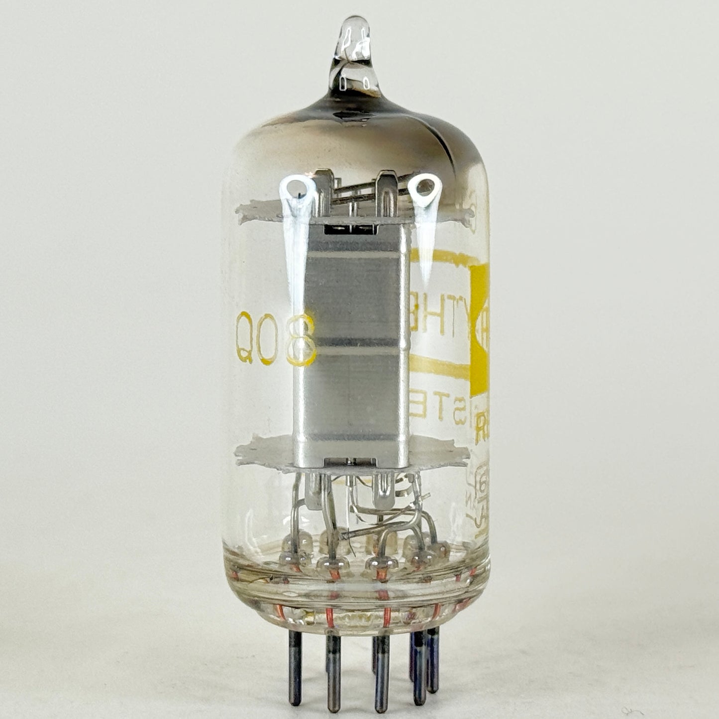 (1) Tested Raytheon 6T8A Tube and Box Japan Code Q08 Triple Diode High Mu Triode