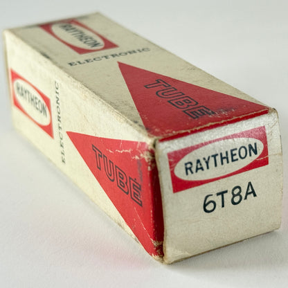 (1) Tested Raytheon 6T8A Tube and Box Japan Code Q08 Triple Diode High Mu Triode