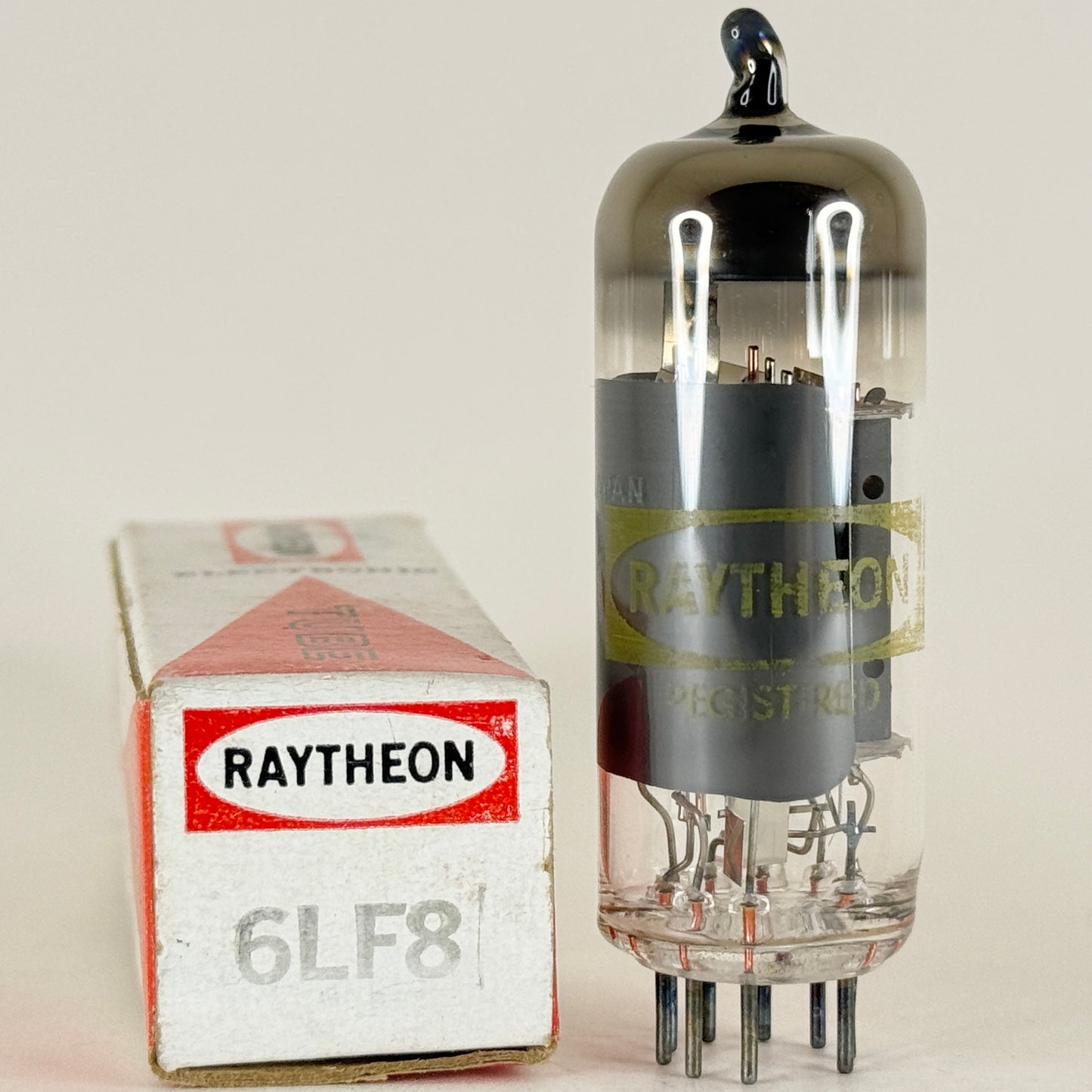 (1) Tested Raytheon 6LF8 Tube with Box Japan Date Code N04 5G Triode Pentode