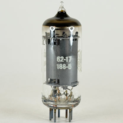 (1) Tested GE 12CX6 Tube with Box Code 62-17 Sharp Cutoff Pentode Vacuum Tube