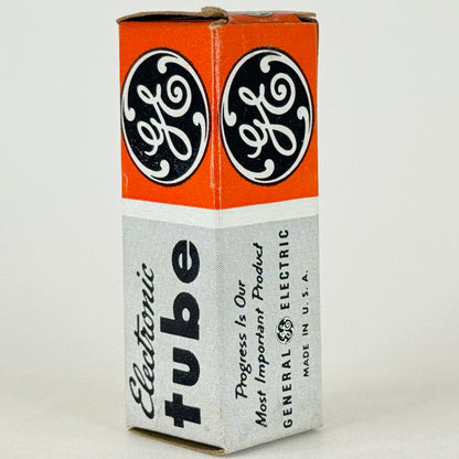 (1) Tested GE 12CX6 Tube with Box Code 62-17 Sharp Cutoff Pentode Vacuum Tube