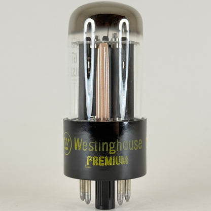 (1) Tested Balanced Westinghouse 25Z6GT Tube Date Code QX Premium Rectifier Tube