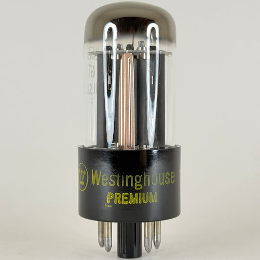 (1) Tested Balanced Westinghouse 25Z6GT Tube Date Code QX Premium Rectifier Tube