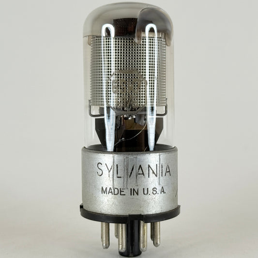 (1) Tested 1942 Sylvania 6SK7GT/G Tube Date Code 2Z 6SK7 GT G Pentode Tube