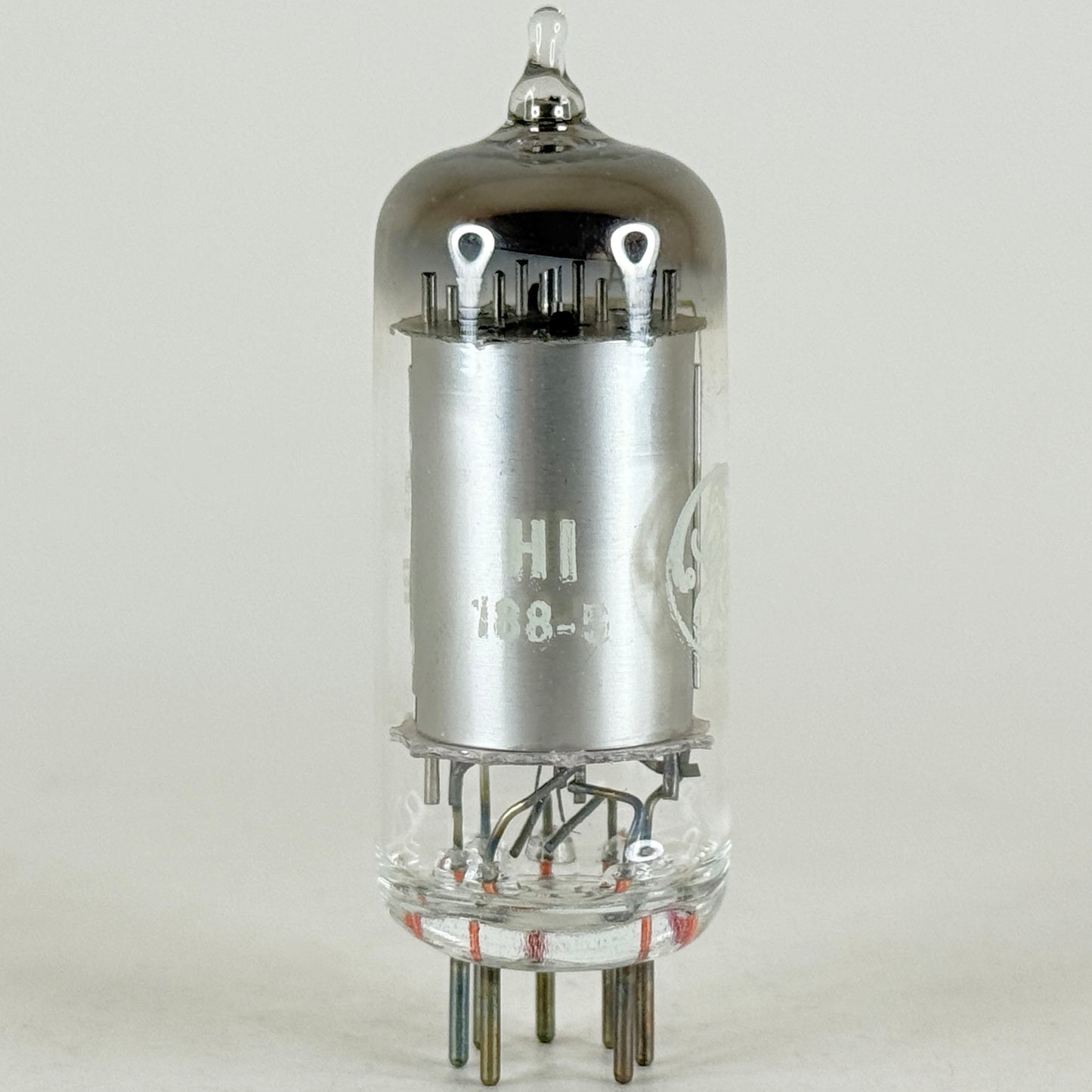 (1) Tested Very Strong GE 12AD6 Tube with Box Date Code HI Heptode Vacuum Tube