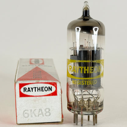 (1) Tested Raytheon 6KA8 Tube with Box Japan Date Code N14 Triode Pentode Tube