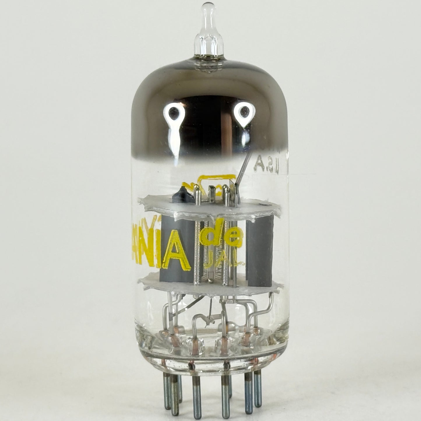 (1) Tested Sylvania 6AT8A Tube and Box Code de JAL Triode Pentode Converter Tube