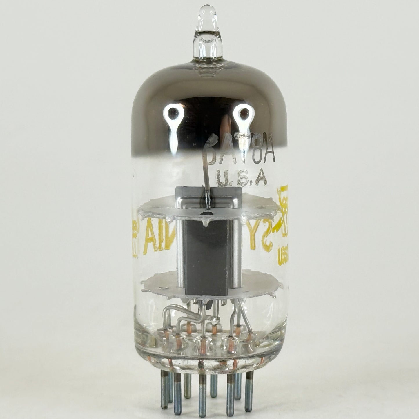 (1) Tested Sylvania 6AT8A Tube and Box Code de JAL Triode Pentode Converter Tube