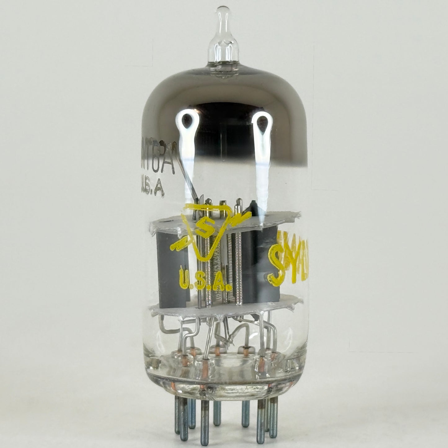 (1) Tested Sylvania 6AT8A Tube and Box Code de JAL Triode Pentode Converter Tube