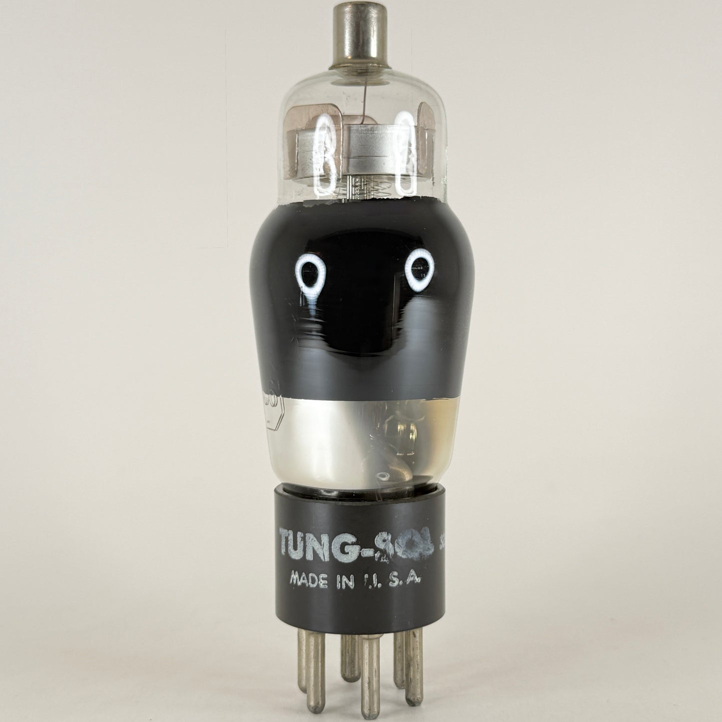 (1) Tested Tung Sol 6C6 Tube Date Code 626 Sharp Cutoff Pentode Vacuum Tube
