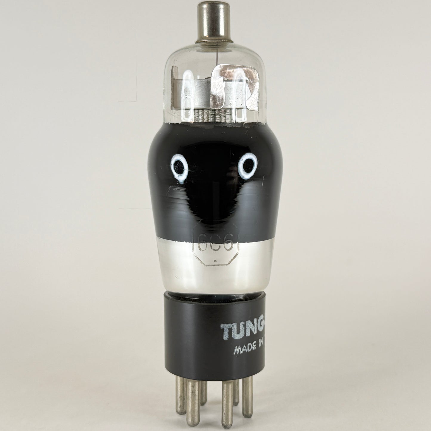 (1) Tested Tung Sol 6C6 Tube Date Code 626 Sharp Cutoff Pentode Vacuum Tube