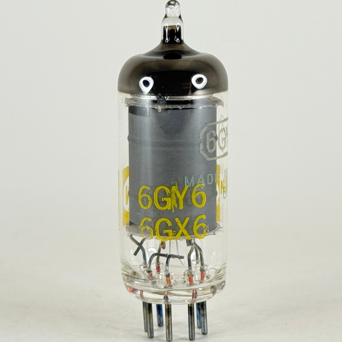 (1) Tested Raytheon 6GY6 6GX6 Tube with Box Japan Date Code N18 Pentode Tube