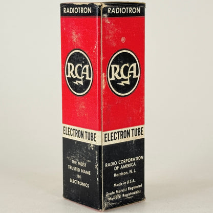 (1) Tested Strong RCA 8BQ5 Tube and Box Date Code NG Power Pentode Vacuum Tube