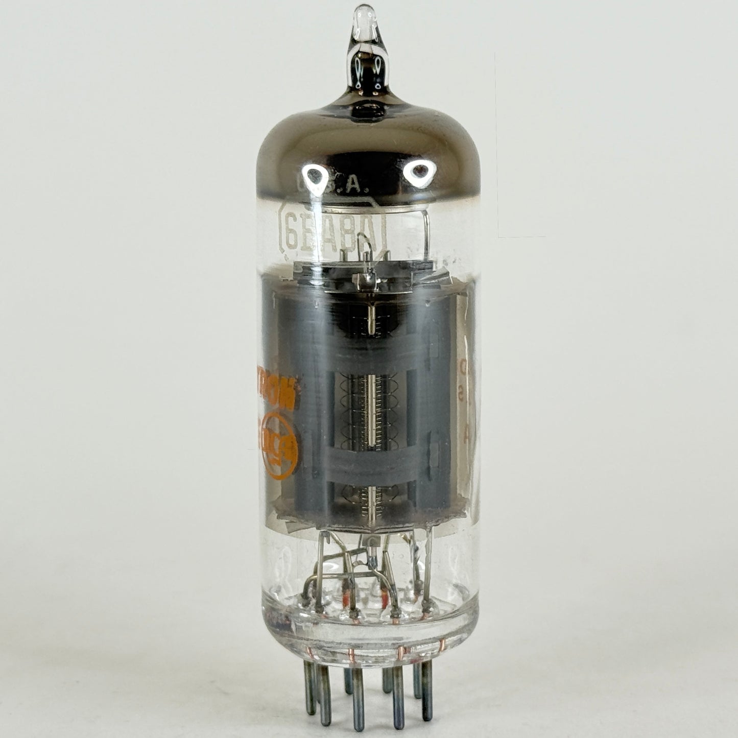 (1) Tested RCA 6BA8A Tube Date Code AW Medium Mu Triode Cutoff Pentode 6BA8 Tube