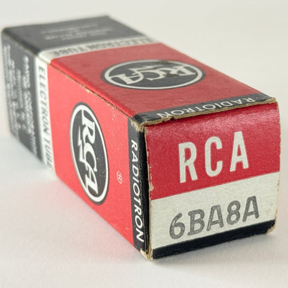 (1) Tested RCA 6BA8A Tube Date Code AW Medium Mu Triode Cutoff Pentode 6BA8 Tube