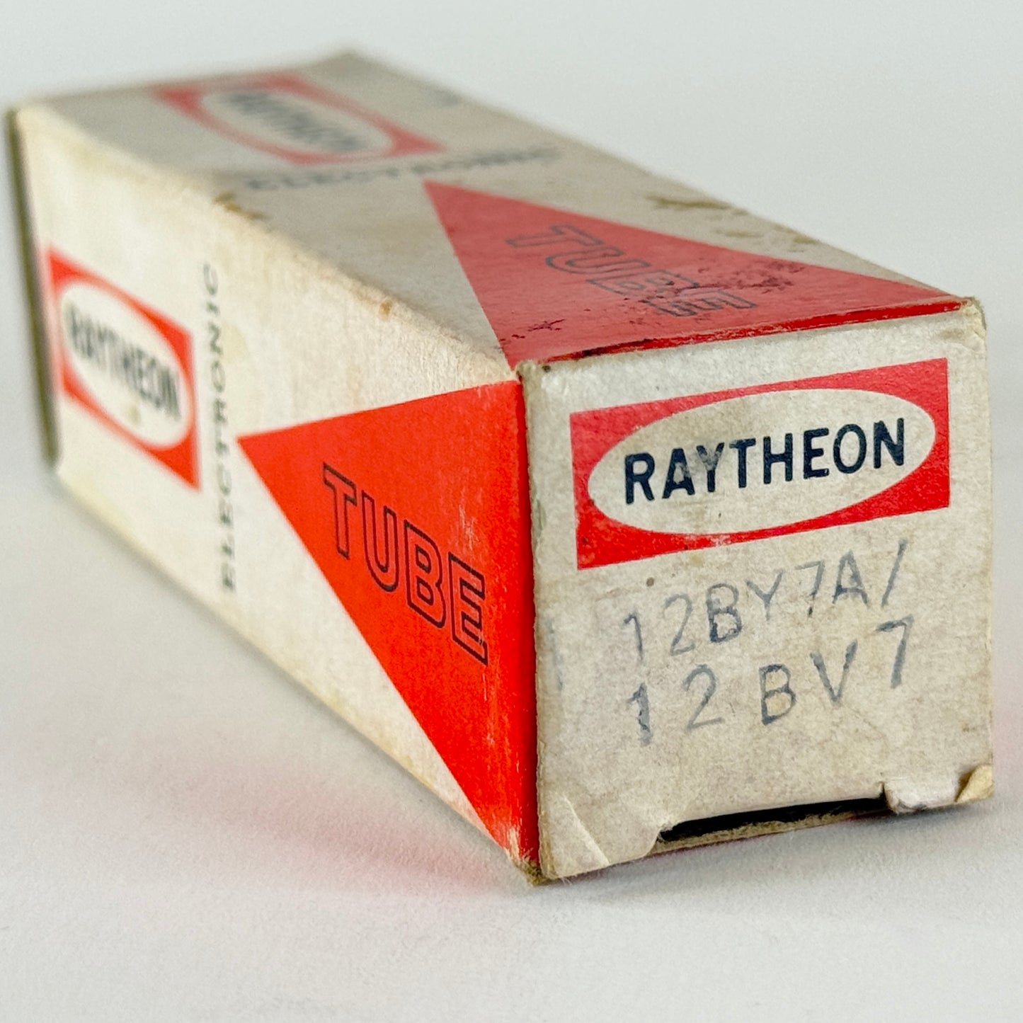 (1) Tested Raytheon 12BY7A 12BV7 Tube & Box Japan Code N-16 Pentode 12BY7 A Tube