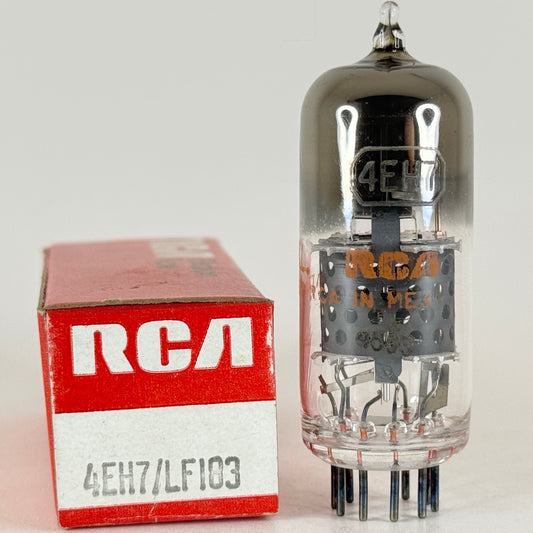 (1) Tested 1973 RCA 4EH7 LF183 Tube and Box Made in Mexico Code EL Pentode (b)