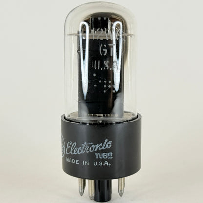 (1) Tested GE 12W6GT Tube Code JY General Electric 12W6 GT Power Vacuum Tube