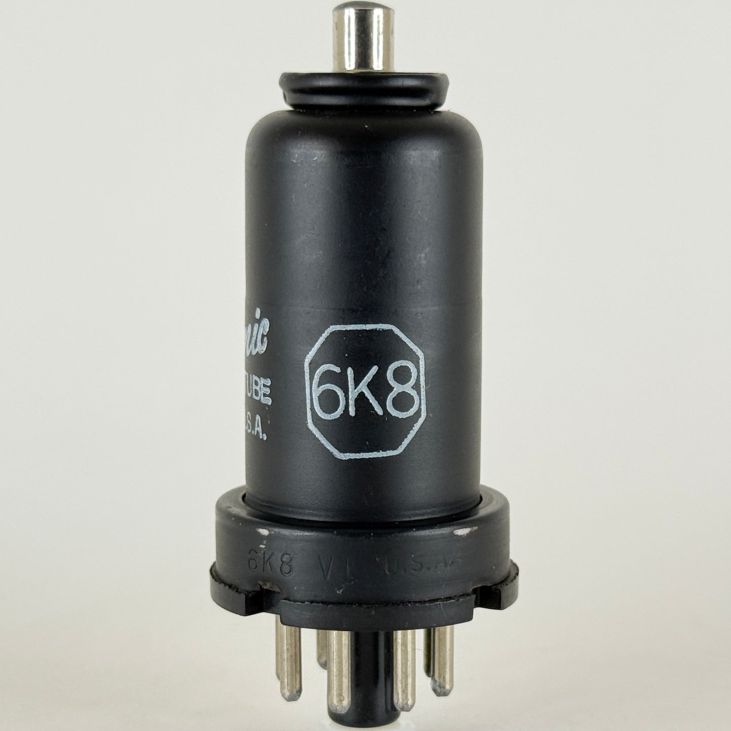 (1) Tested GE 6K8 Tube Date Code 60-35 General Electric Pentode Vacuum Tube
