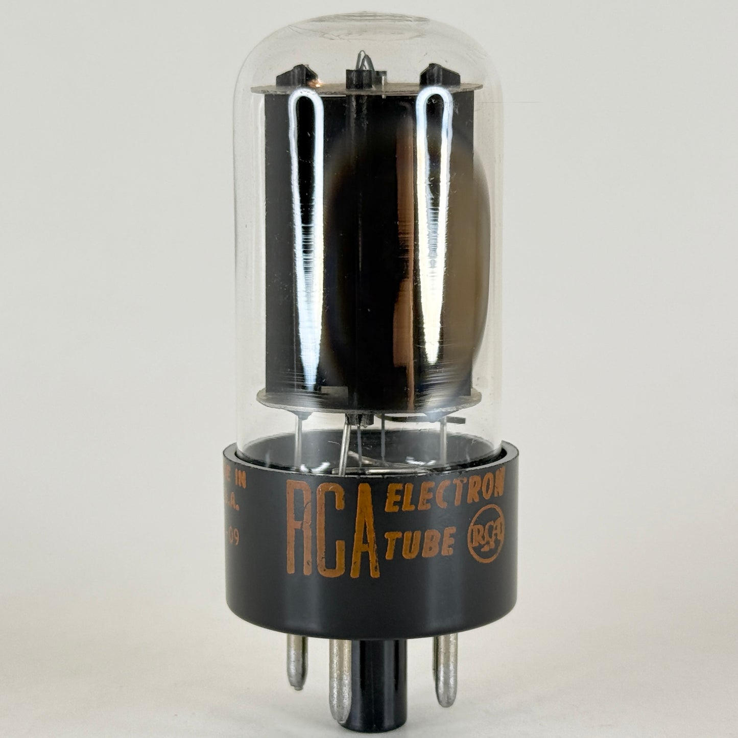 (1) Tested RCA 6AX5GT Tube Code 67-09 6AX5 GT Full Wave Rectifier Vacuum Tube