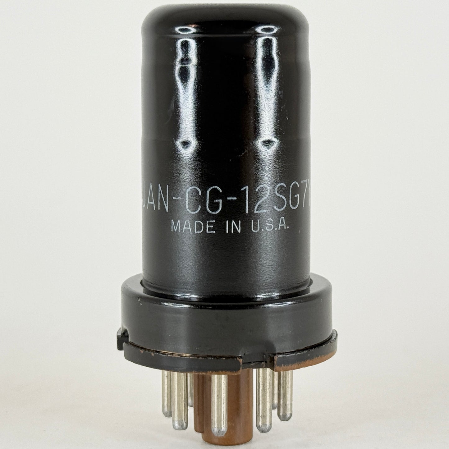 (1) Tested GE JAN CG 12SG7Y Tube Code 61-17 Mil Spec Remote Cutoff Pentode Tube