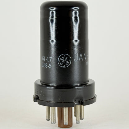(1) Tested GE JAN CG 12SG7Y Tube Code 61-17 Mil Spec Remote Cutoff Pentode Tube