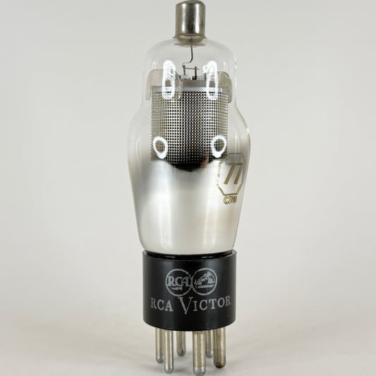 (1) Tested 1950 RCA Type 77 Tube Code 009 Triple Grid Detector Amplifier Tube